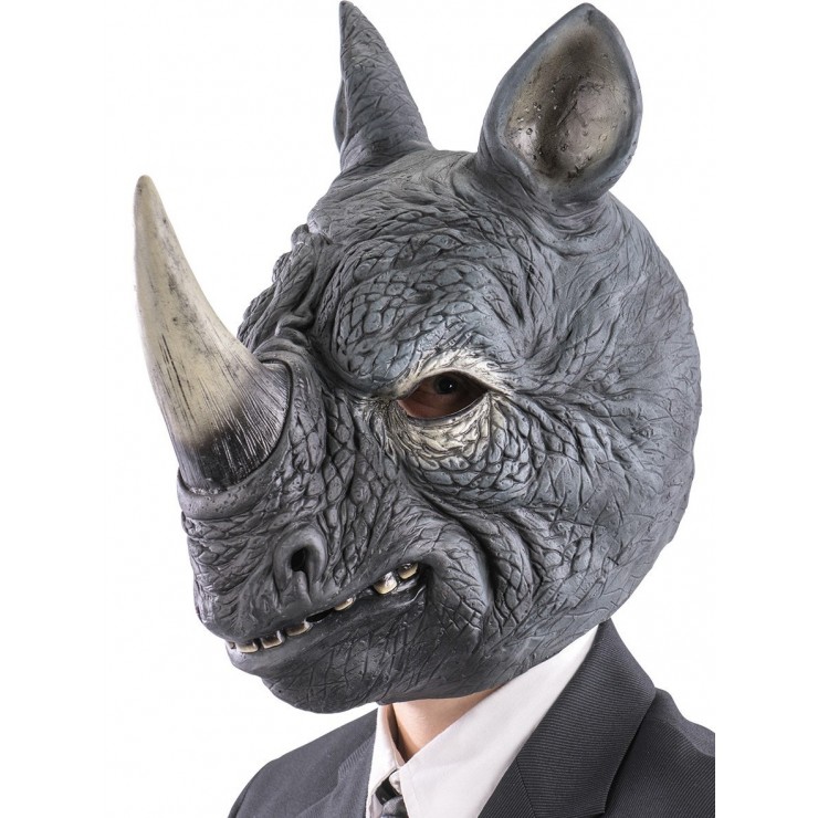 Masque de rhinoceros