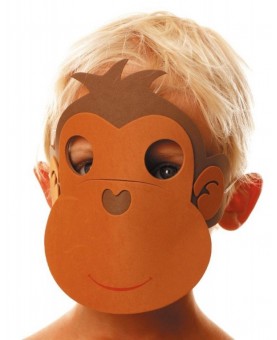 Masque de singe pour enfant