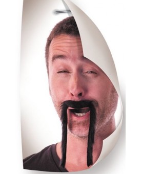 Moustache modelable