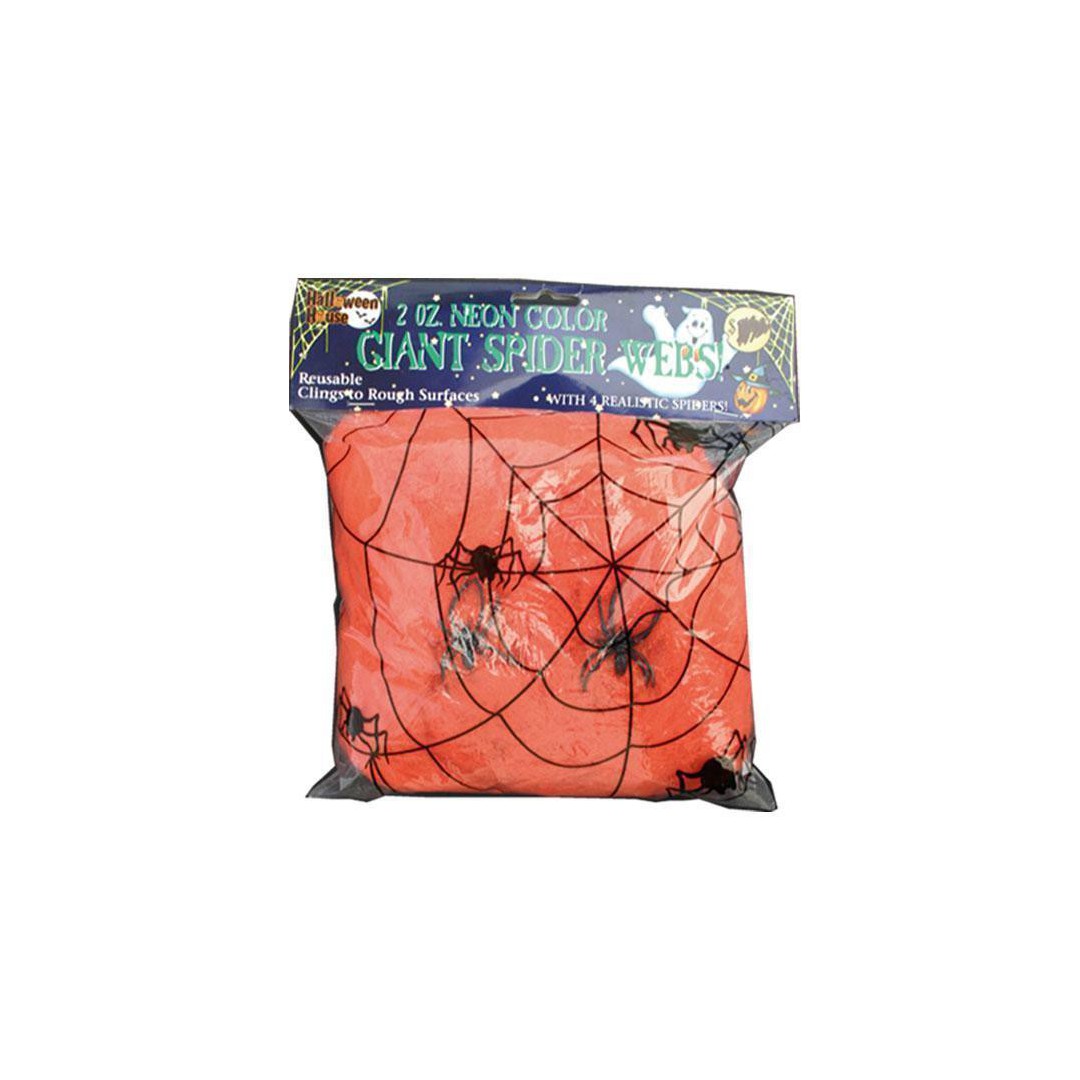 Toile d'araignée orange 50g