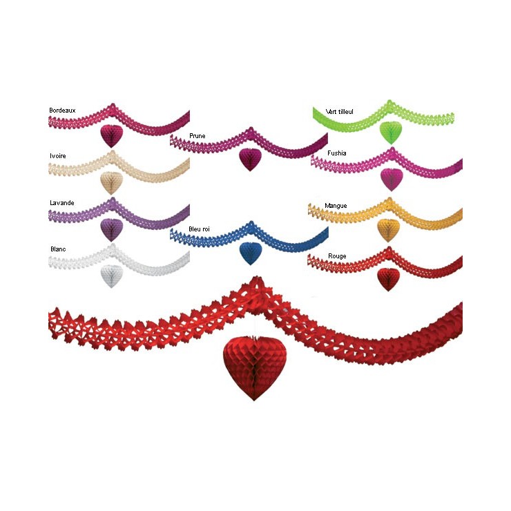 Guirlande avec coeur