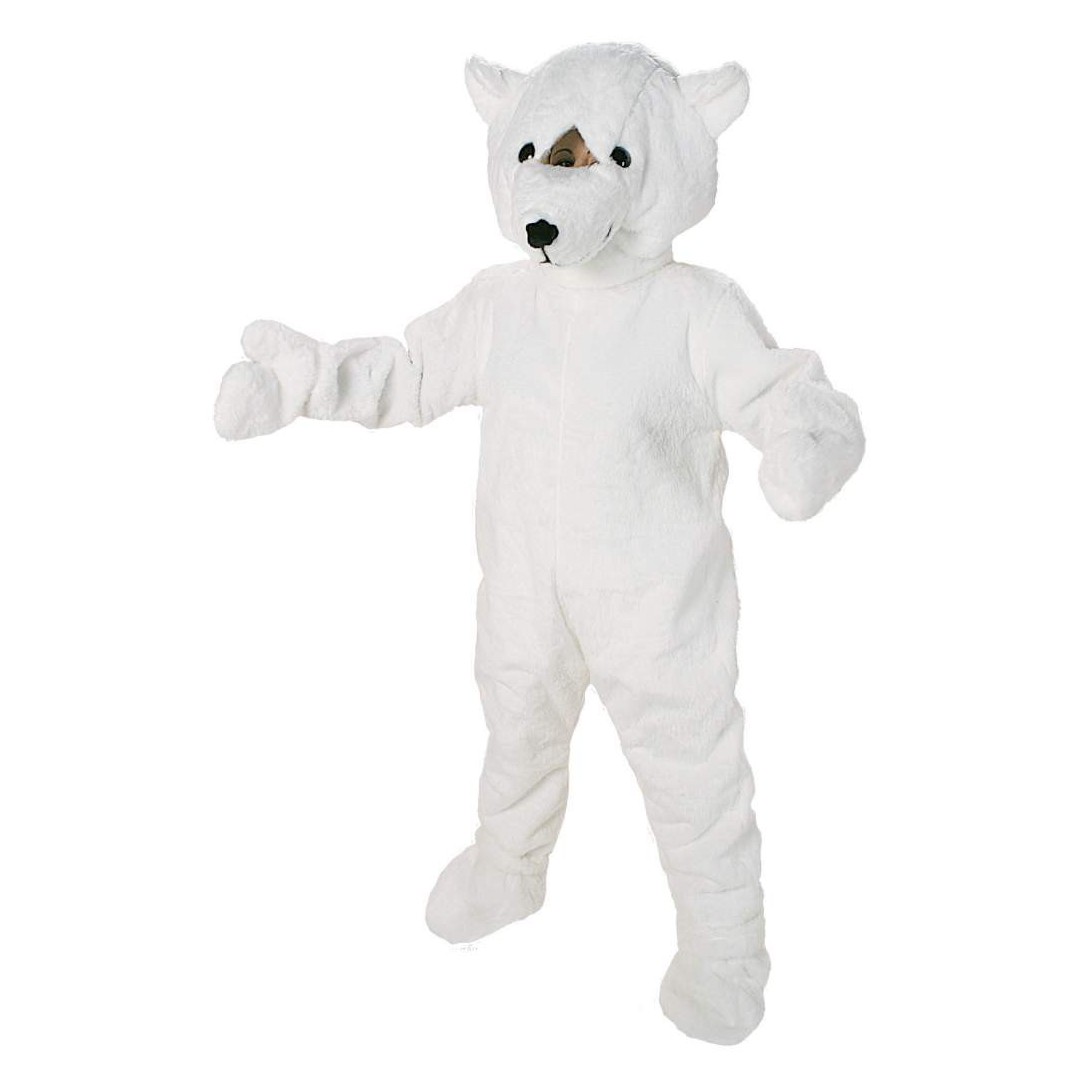 Mascotte Ours blanc
