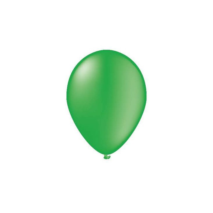 100 ballons vert lime