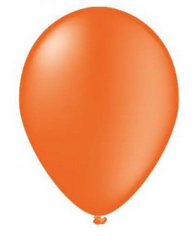 25 ballons orange