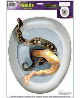 Serpents dans les WC