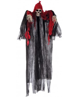Black/Red skull ghost 120 cm