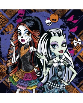 Serviettes monster high