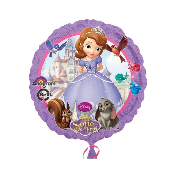 Ballon mylar Princesse Sofia 43 cm