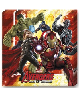 Serviettes Avengers x20