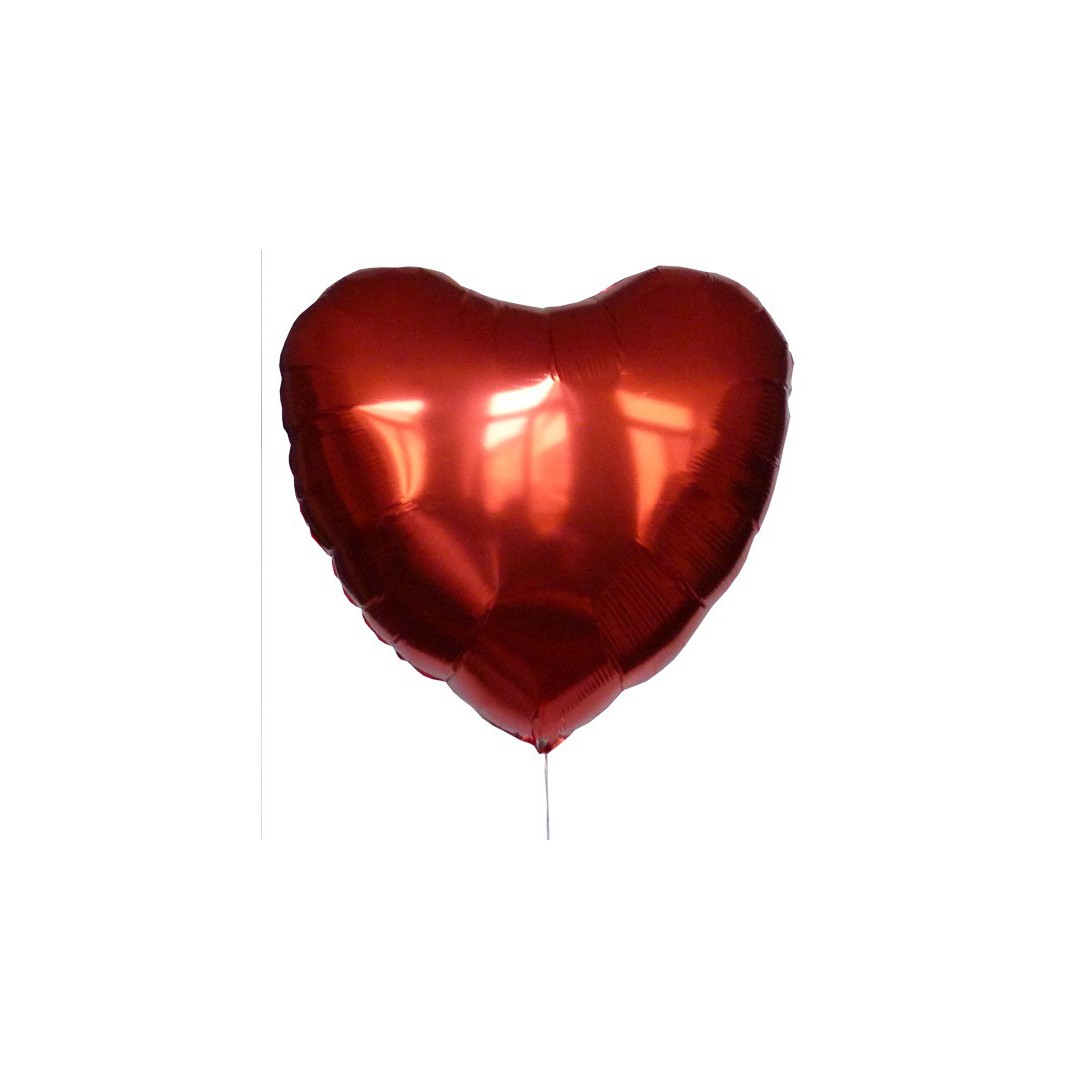 Ballon coeur rouge 36" mylar