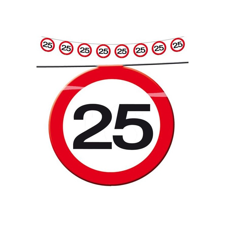 Guirlande limitation 25