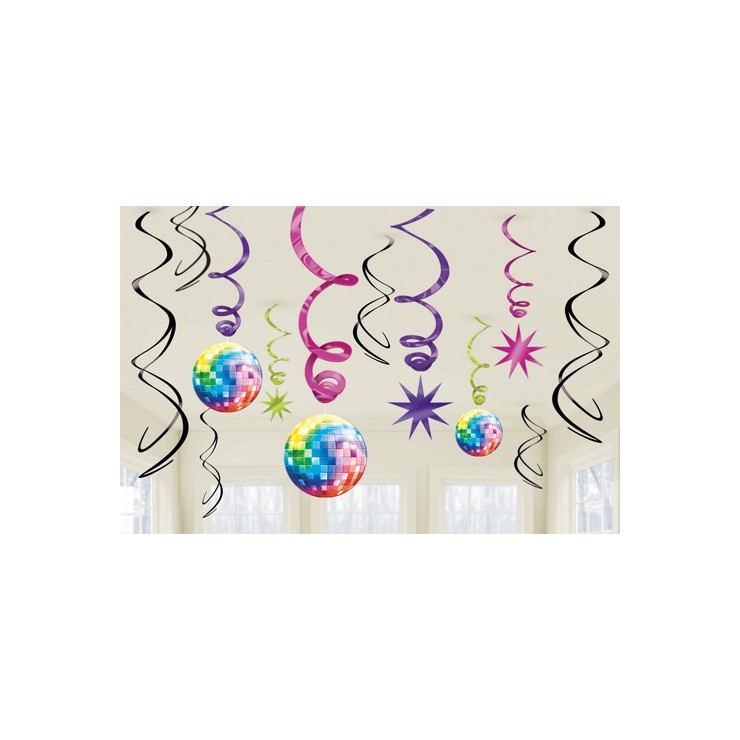 Suspensions tourbillons Disco fever