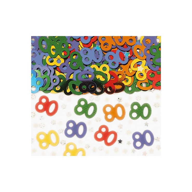 Confettis de table 80