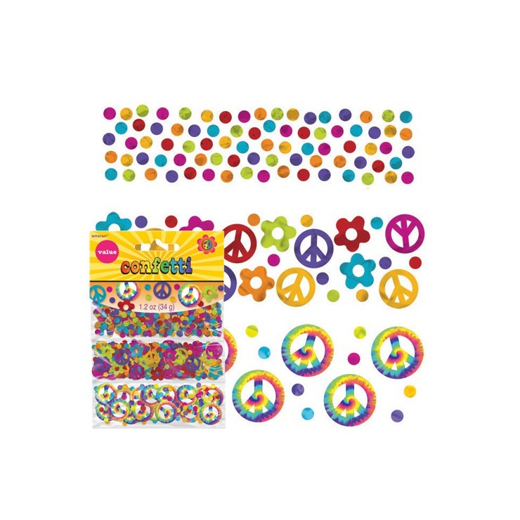 Confettis hippies 3 packs