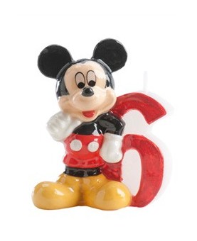 Bougie Mickey 6.5 cm