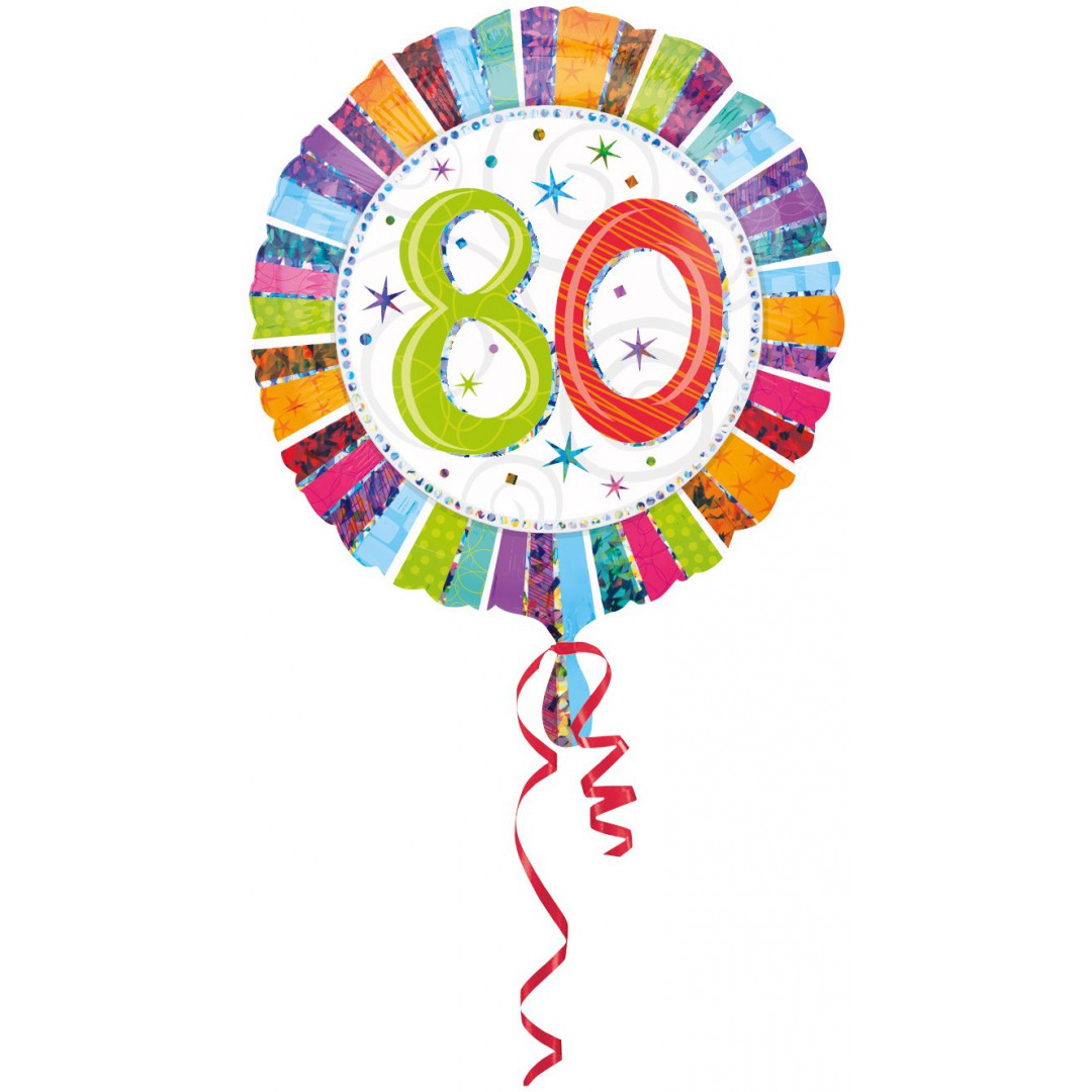 Ballon anniversaire 80