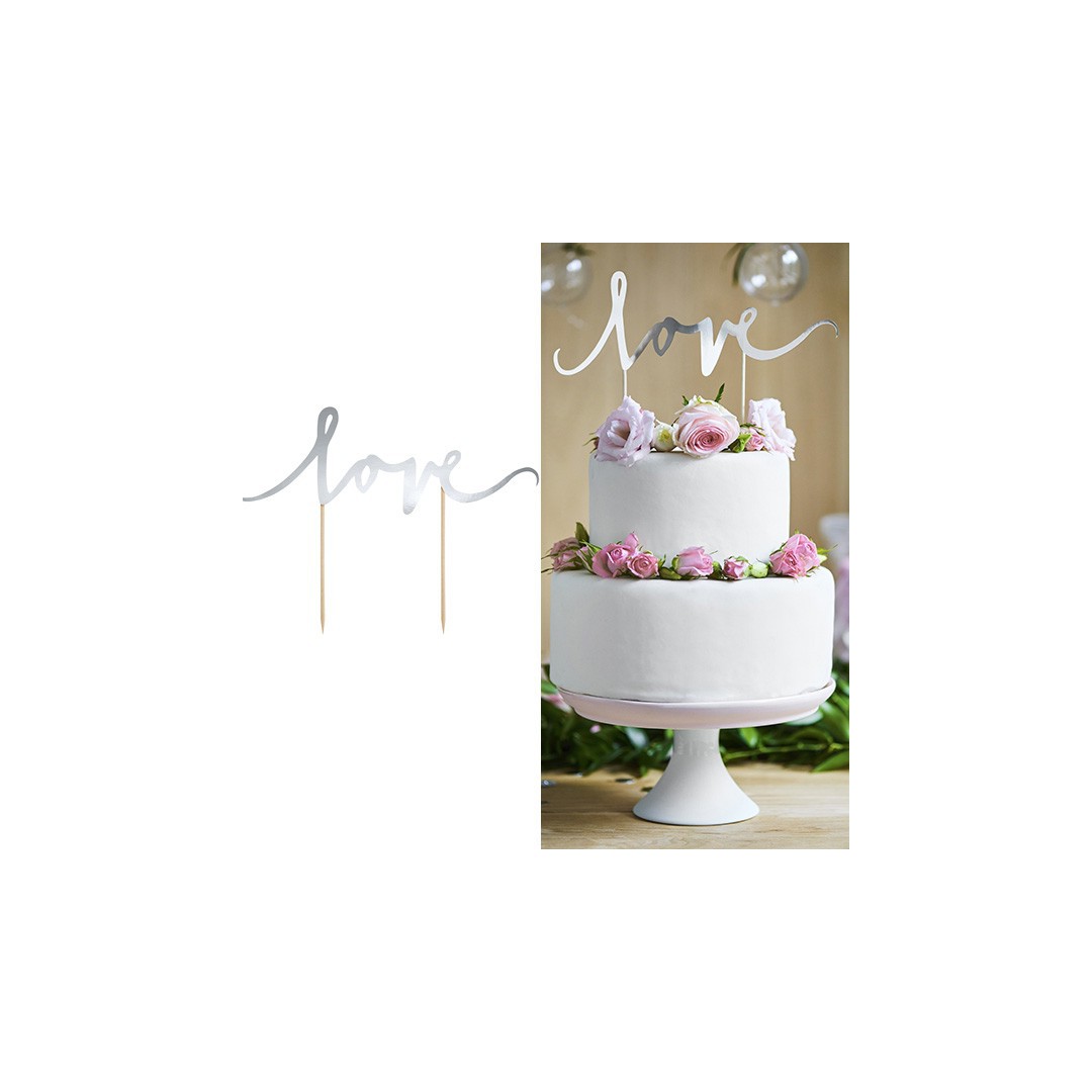 Ballon pour gâteau chiffre 1 or - Magie du Déguisement - Cake Topper