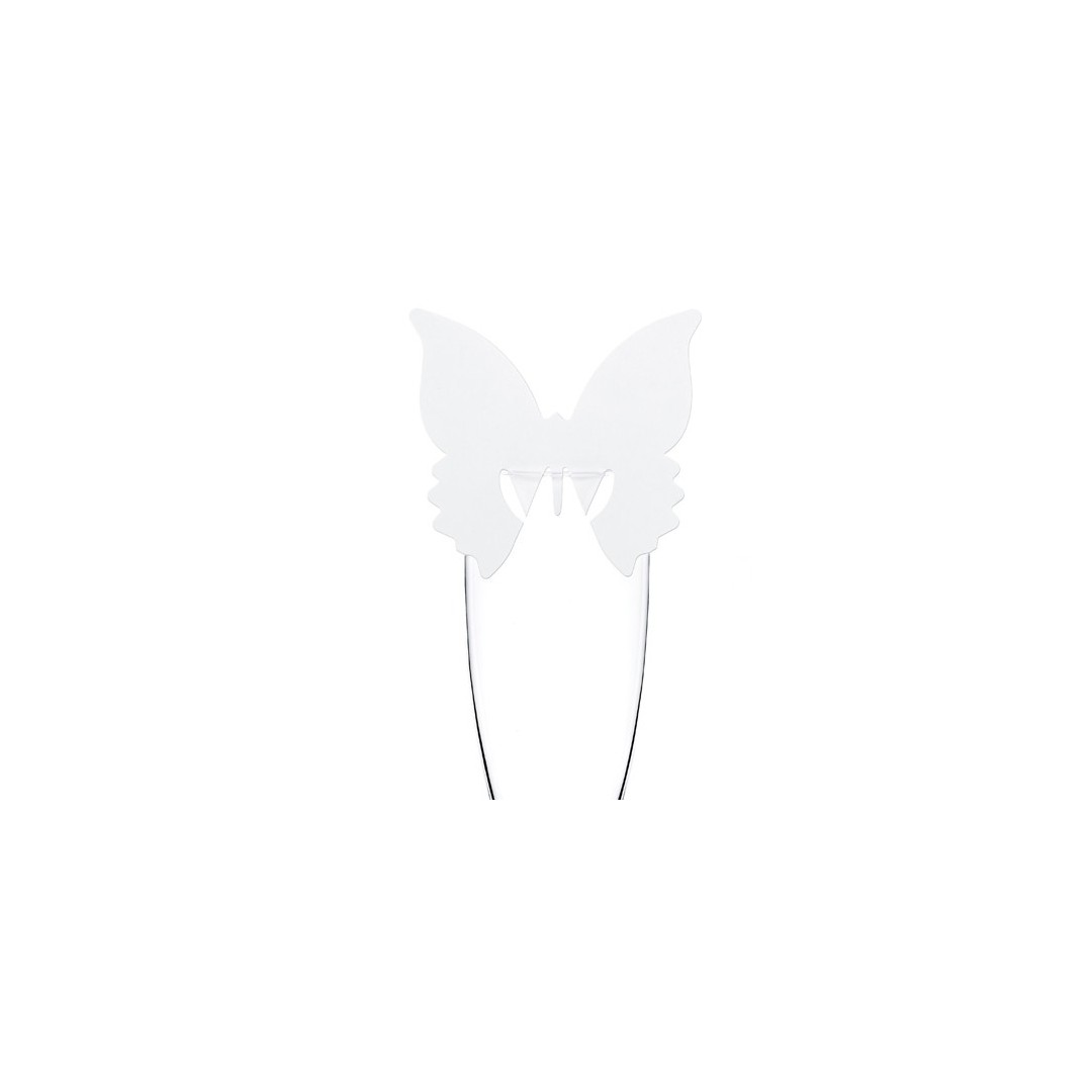 Marque-place papillon sur verre x10