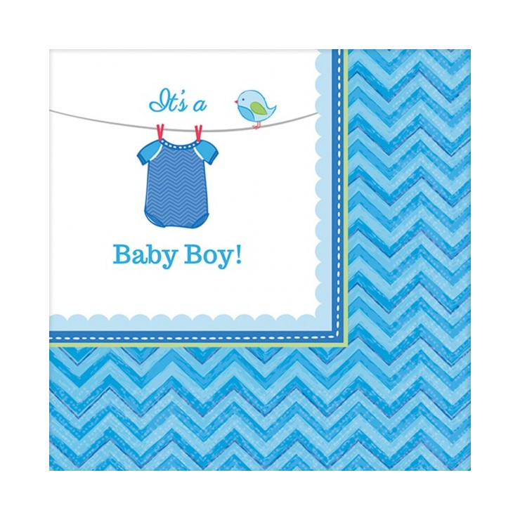 Serviettes It's a Baby Boy