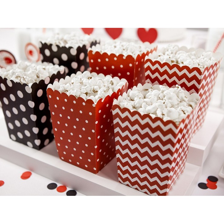 Boite à popcorn x6
