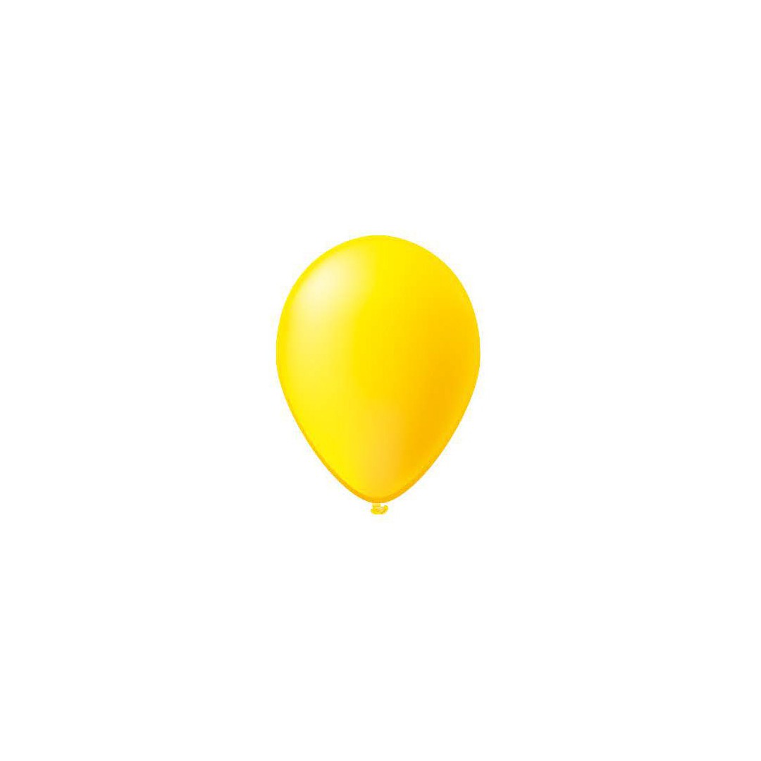 25 ballons jaunes