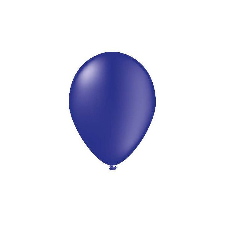 100 ballons bleu marine