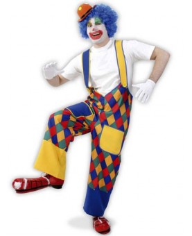 Salopette clown Chico