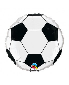 Ballon mylar balle de foot 45cm