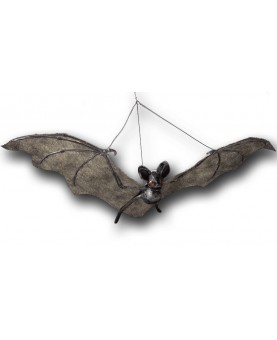 Chauve-souris noire et grise 54 cm