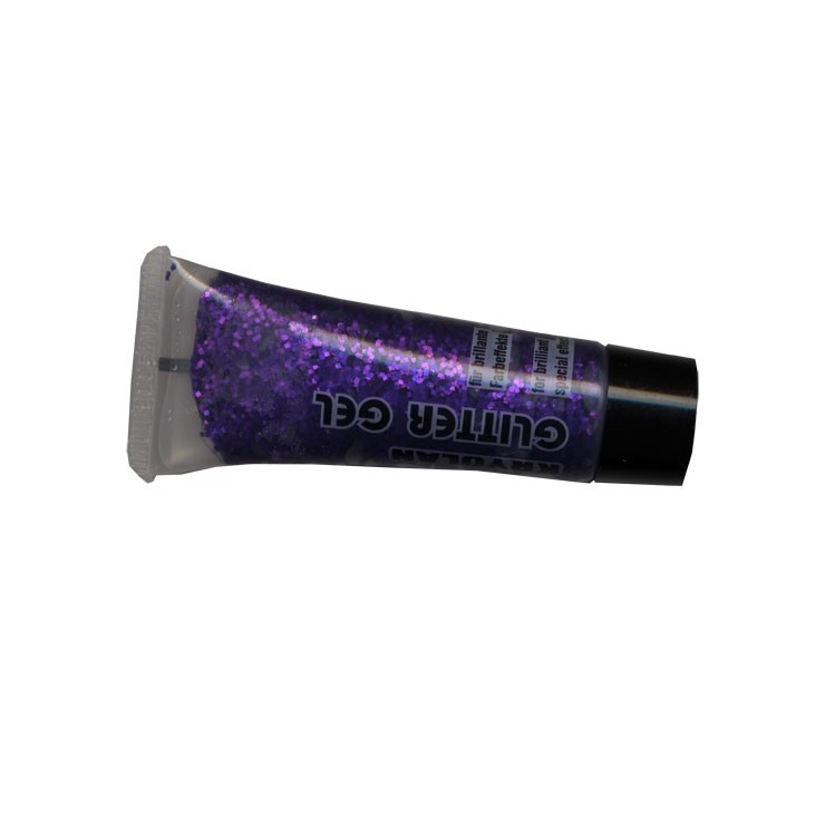 Gel glitter violet