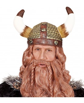 Casque de Viking avec fourrure
