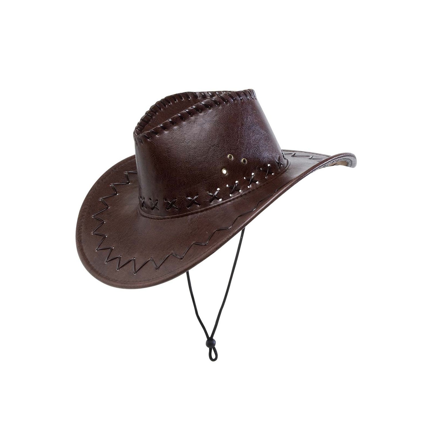 Chapeau de cowboy marron