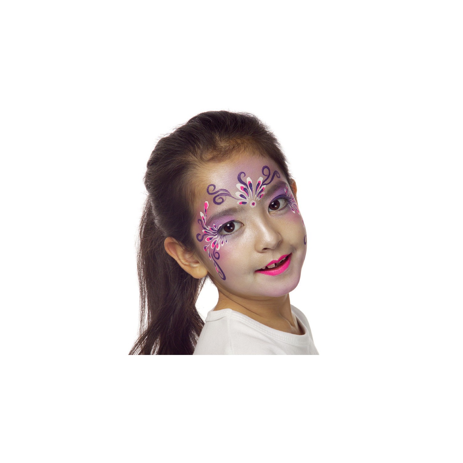 Maquillage Enfant Grim'tout - Gel pailleté visage enfant rose - Happy Fiesta