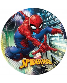 Assiettes anniversaire spiderman