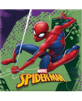 Serviettes Spiderman x20
