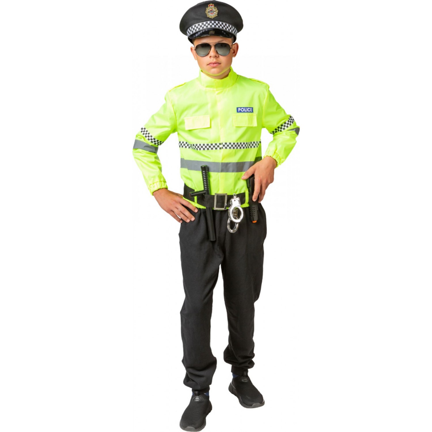 Costume Policier Jaune