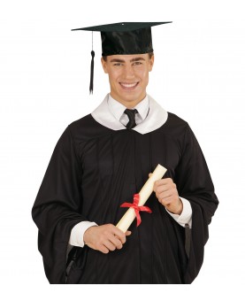 Chapeau de diplomé satiné