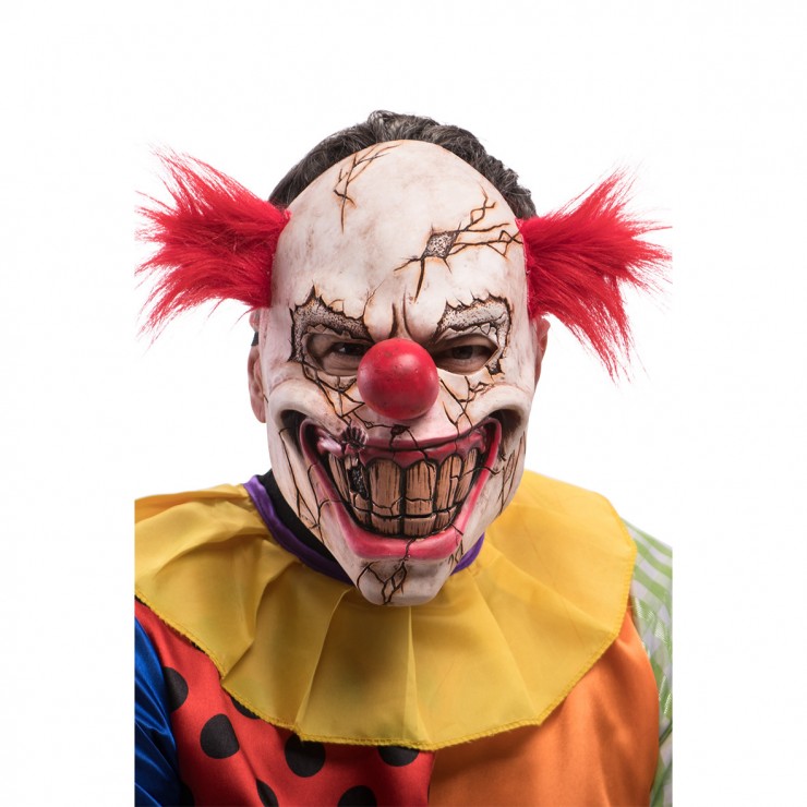 Masque clown tueur latex adulte