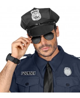 Casquette police noire