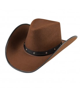 Chapeau cowboy Wichita brun
