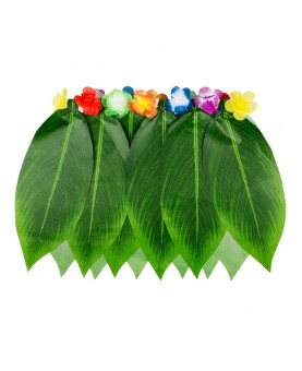 Jupe Hawaïenne feuilles de palmier