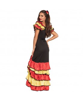 Robe flamenco adulte