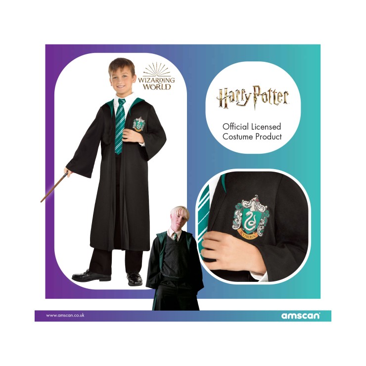 Déguisement Harry Potter™ - Robe Velours Serpentard - Taille au