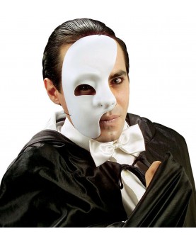 Demi masque fantôme de l'opéra