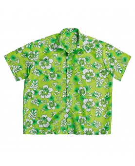 Chemise Hawaïenne verte