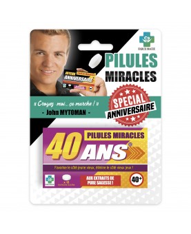 Pilules miracles 40 ans