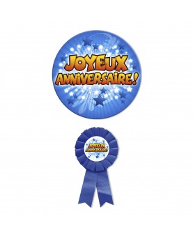 Badge et cocarde anniversaire