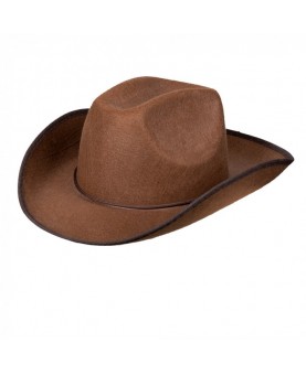 Chapeau de Cowboy brun
