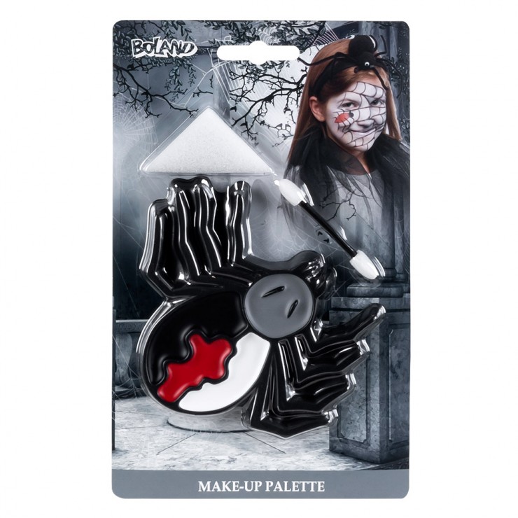 Palette maquillage enfant Halloween en forme d'araignée - Fiesta Republic