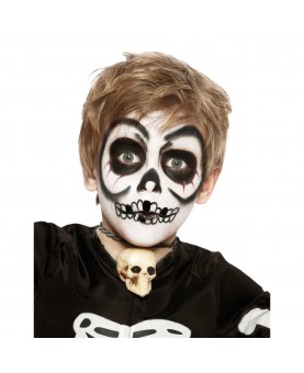 Kit maquillage Halloween petite tête de mort